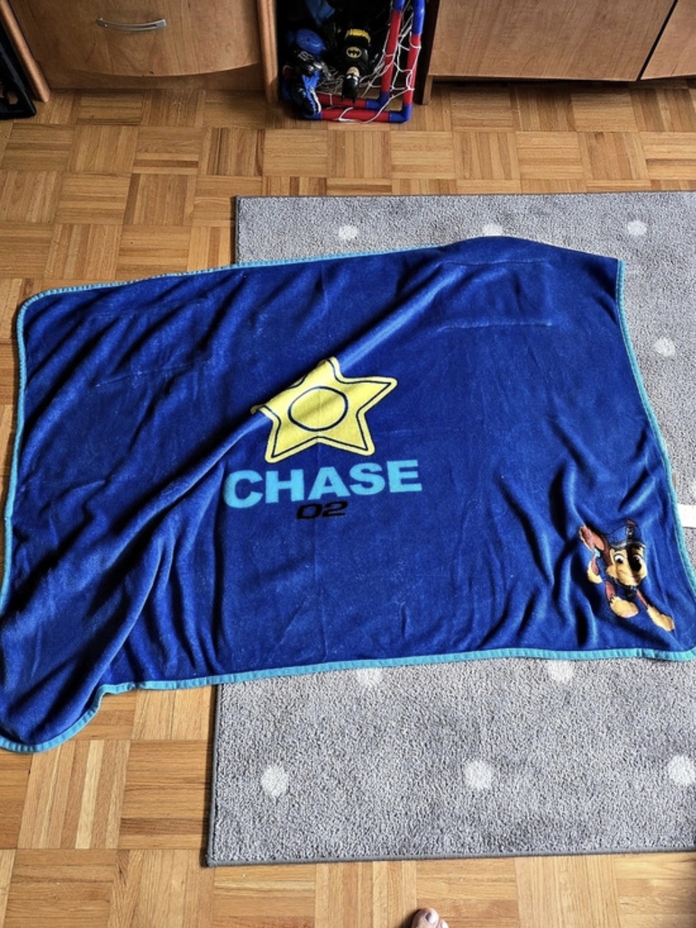 Chase blanket Blue Character